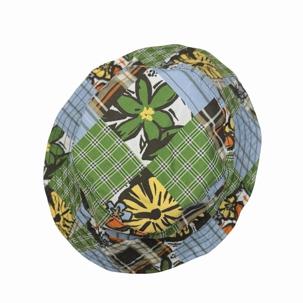 Gymboree Mandras Patchwork Sunhat Aloha Hawaii Vintage Flower Sun Hat